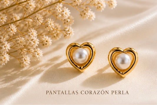Mini Pearl Heart